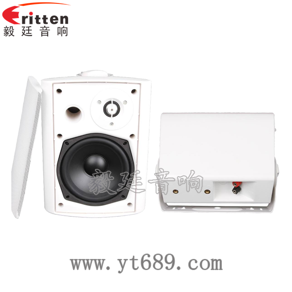5.25寸2路全频音箱正反面
